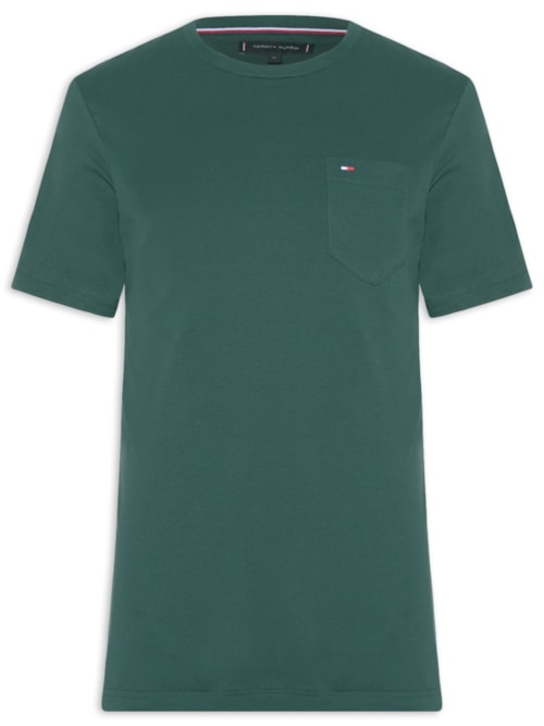 Camiseta Masculina Regular Fit Essential – Verde
