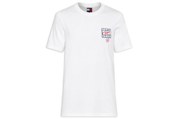 Camiseta Masculina Regular Fit Estampa Sign Spray – Branco