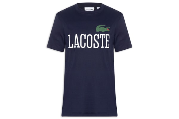 Camiseta Masculina Regular Fit Estampada - Azul