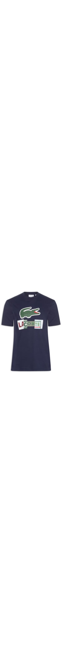 Camiseta Masculina Regular Fit Estampada - Azul