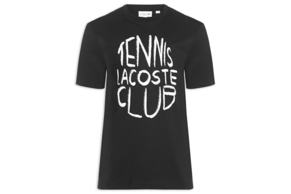 Camiseta Masculina Regular Fit Estampada - Preto