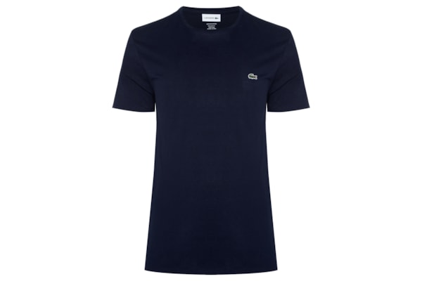 Camiseta Masculina Regular Fit Gola Redonda Em Algodão Pima - Azul