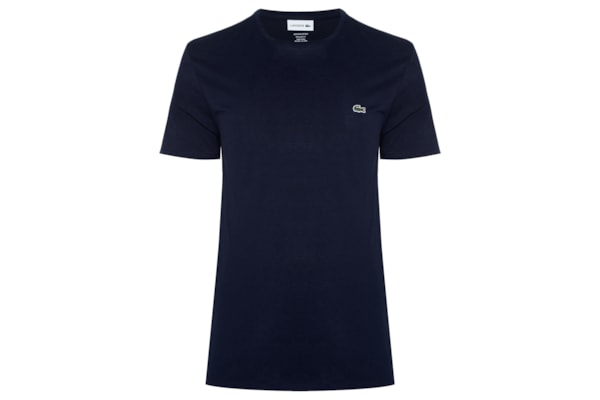 Camiseta Masculina Regular Fit Gola Redonda Em Algodão Pima - Azul