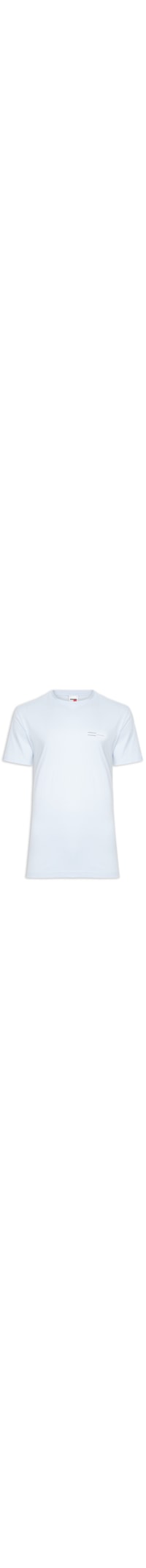 Camiseta Masculina Regular Fit Graphic Slub - Azul