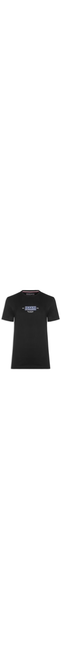 Camiseta Masculina Regular Fit Heritage - Preto