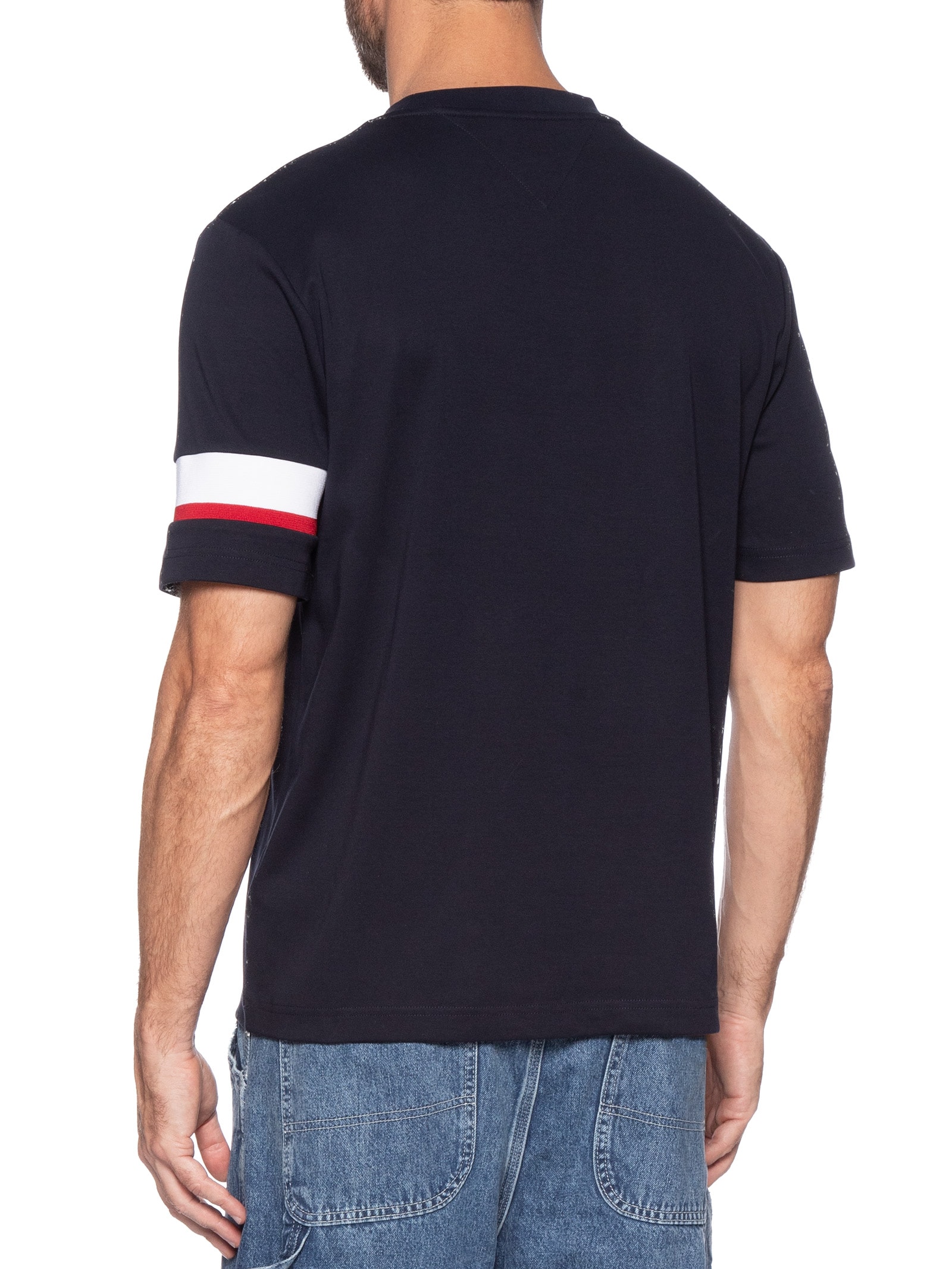 Camiseta Masculina Regular Fit Insert Azul Tommy Hilfiger