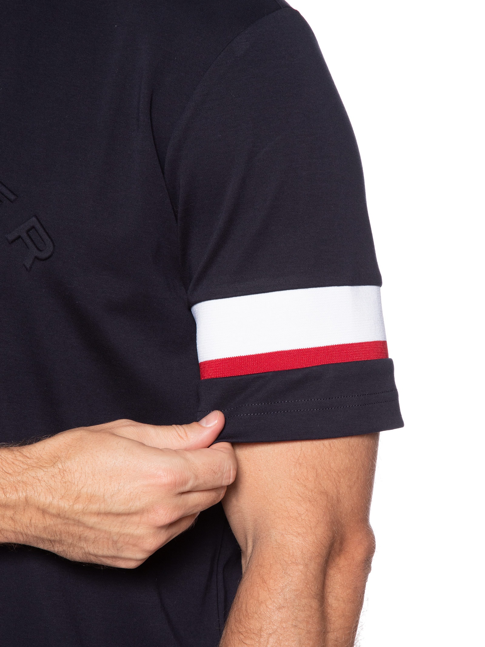 Camiseta Masculina Regular Fit Insert Azul Tommy Hilfiger