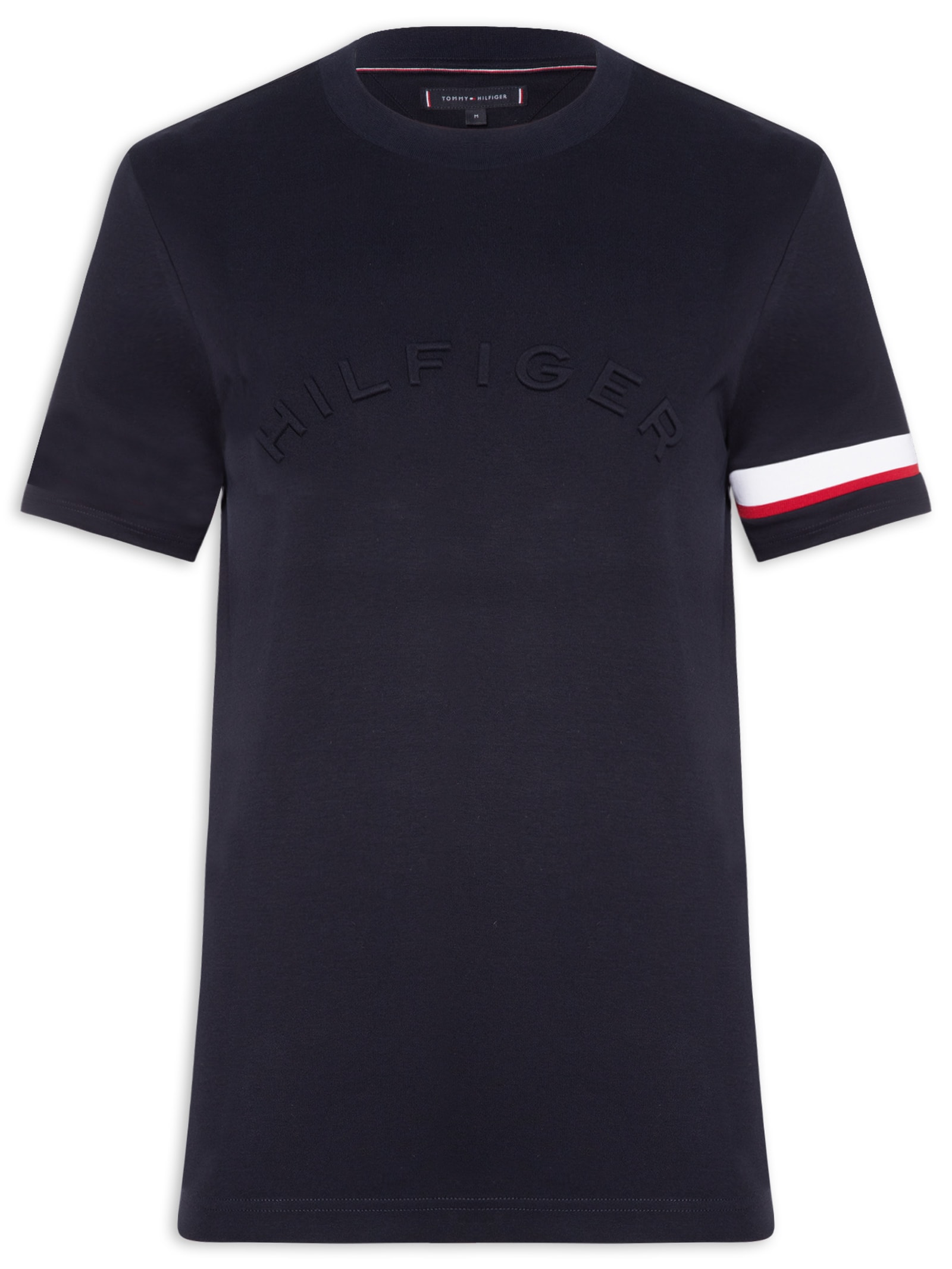 Camiseta Masculina Regular Fit Insert Azul Tommy Hilfiger