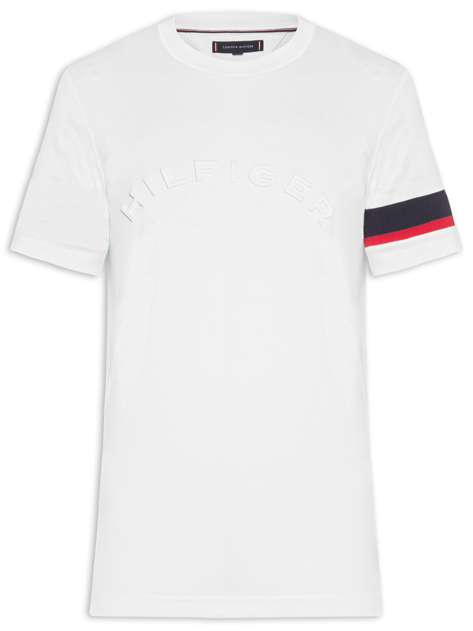 Camiseta Masculina Regular Fit Insert Branco Tommy Hilfiger