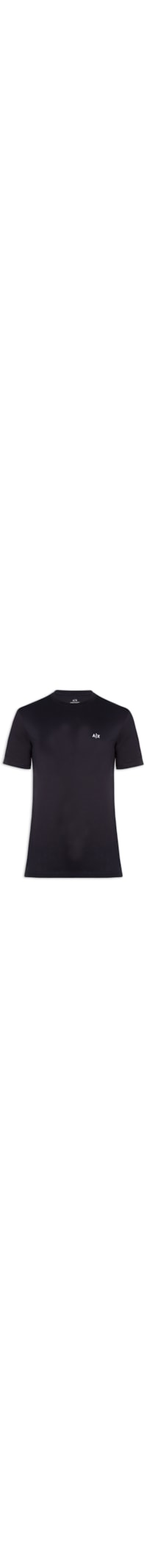 Camiseta Masculina Regular Fit Logo A|X Pequeno - Azul