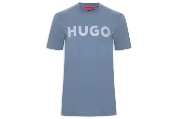 Camiseta Masculina Regular Fit Logo Printed Dulivi - Azul