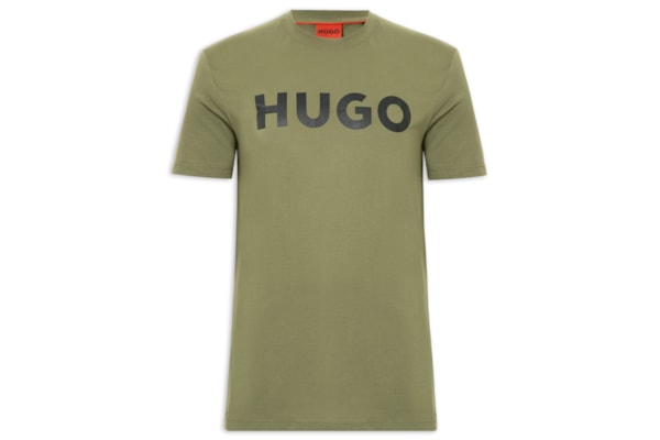Camiseta Masculina Regular Fit Logo Printed Dulivio - Verde