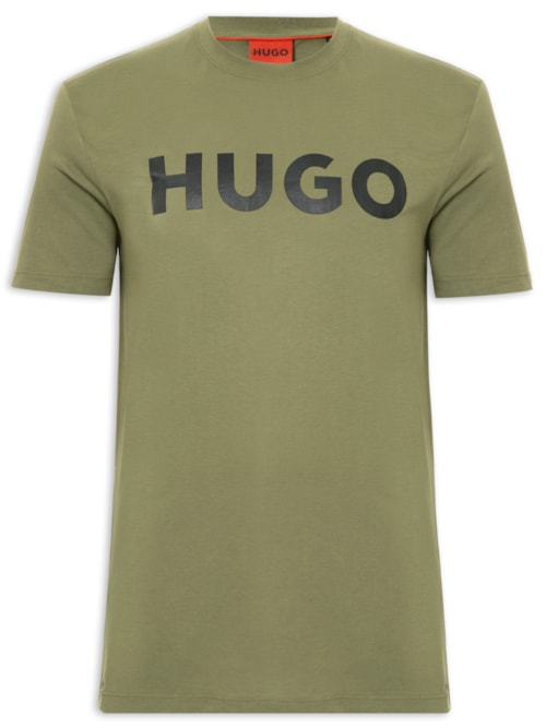 Camiseta Masculina Regular Fit Logo Printed Dulivio – Verde