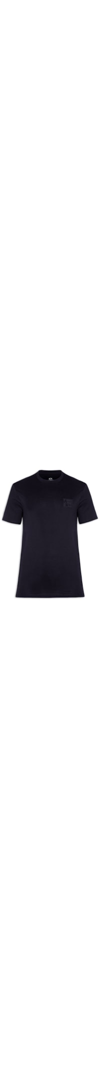 Camiseta Masculina Regular Fit Manga Curta AX2 - Azul