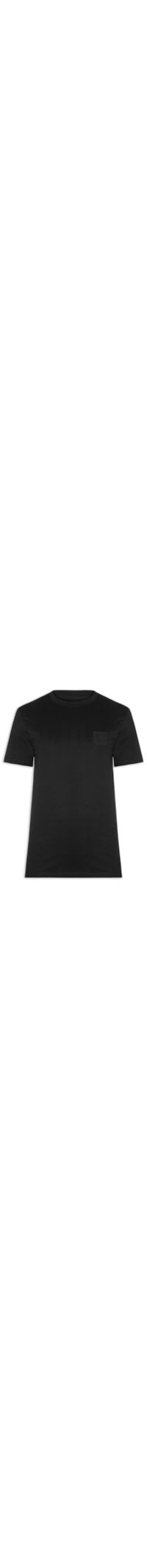 Camiseta Masculina Regular Fit Manga Curta AX2 - Preto
