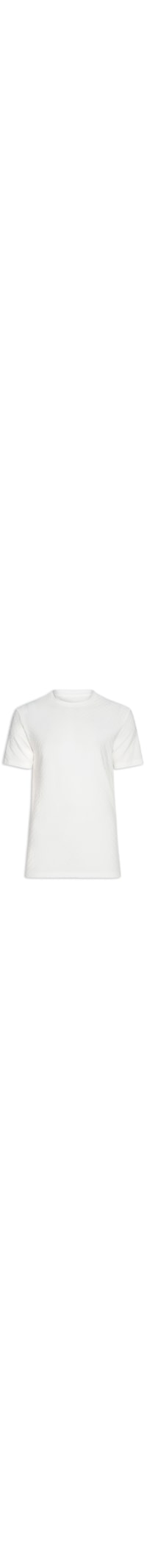 Camiseta Masculina Regular Fit Monograma - Branco
