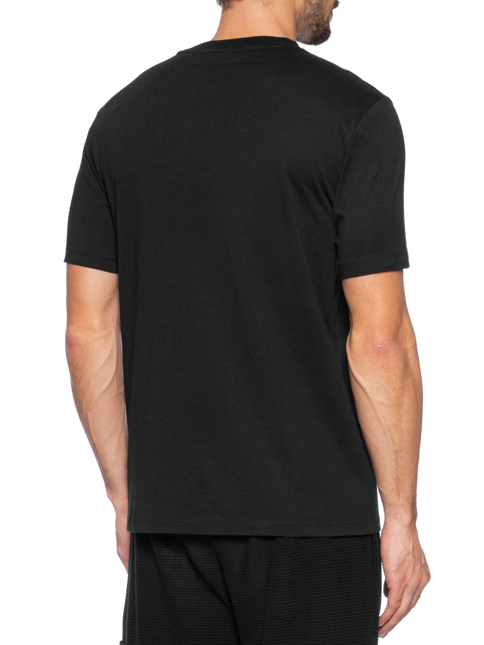 Camiseta Masculina Regular Fit Printed Artwork Deyss Preto Hugo