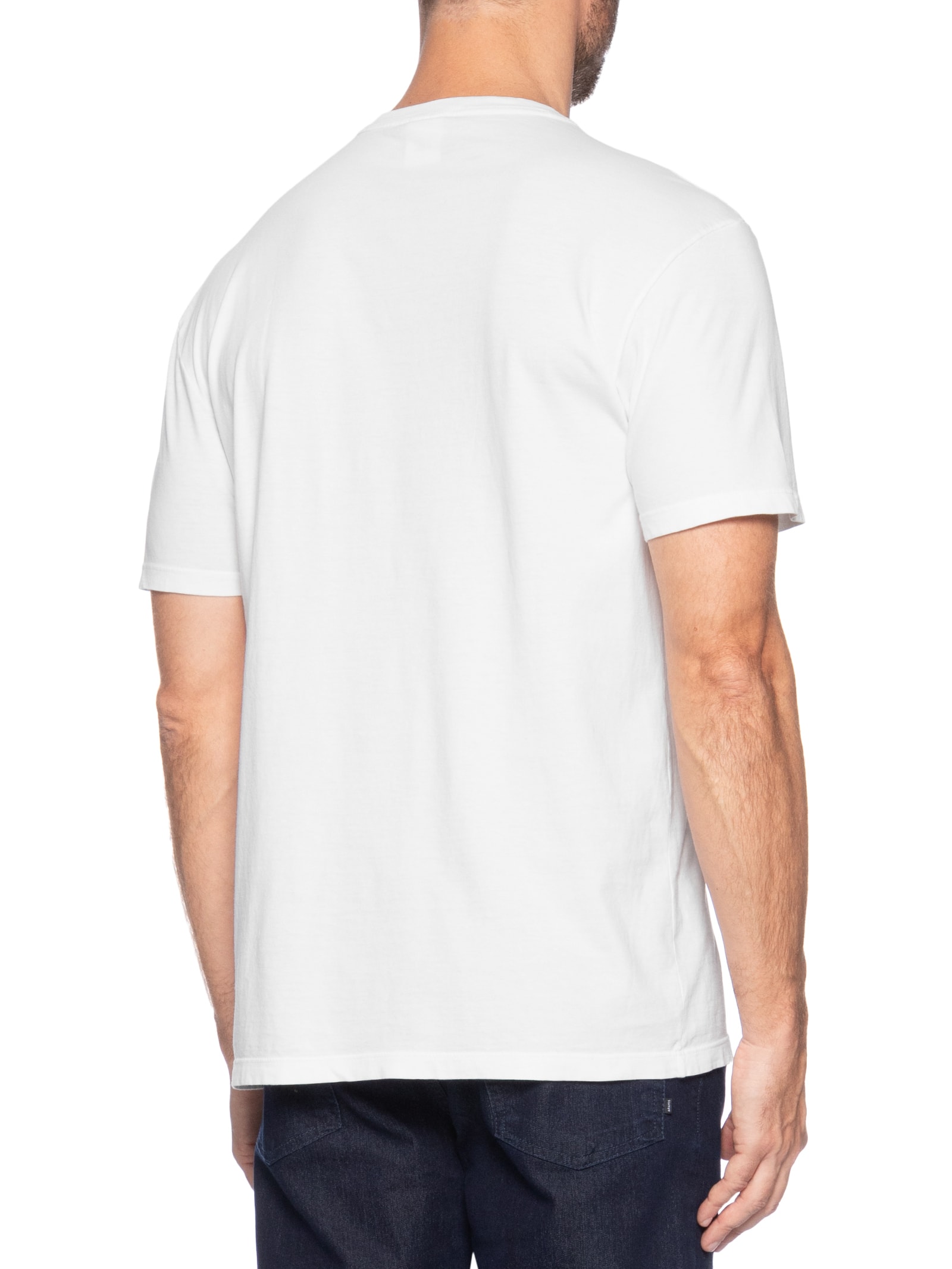 Camiseta Masculina Regular Fit Signature Dna Branco Tommy Jeans