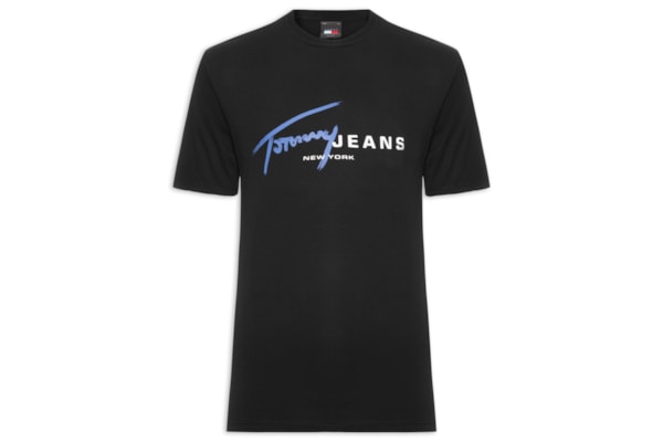 Camiseta Masculina Regular Fit Signature Dna - Preto