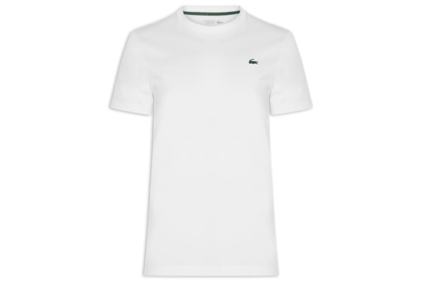 Camiseta Masculina Regular Fit Tech Jersey Heritage - branco