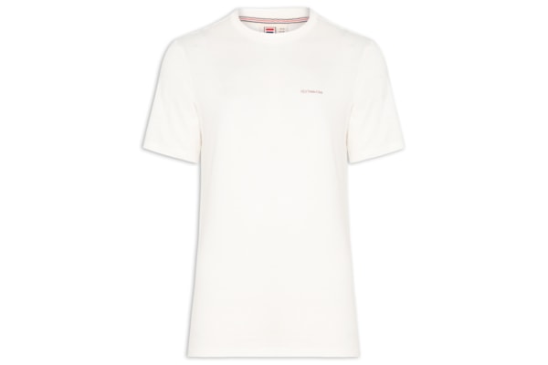 Camiseta Masculina Regular Graphic Court Gt - Branco
