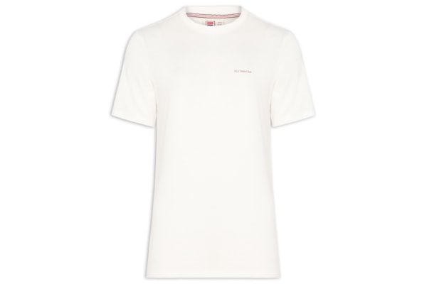 Camiseta Masculina Regular Graphic Court Gt - Branco
