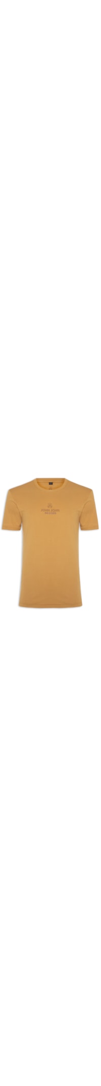 Camiseta Masculina Regular Industry Co Camel - Marrom