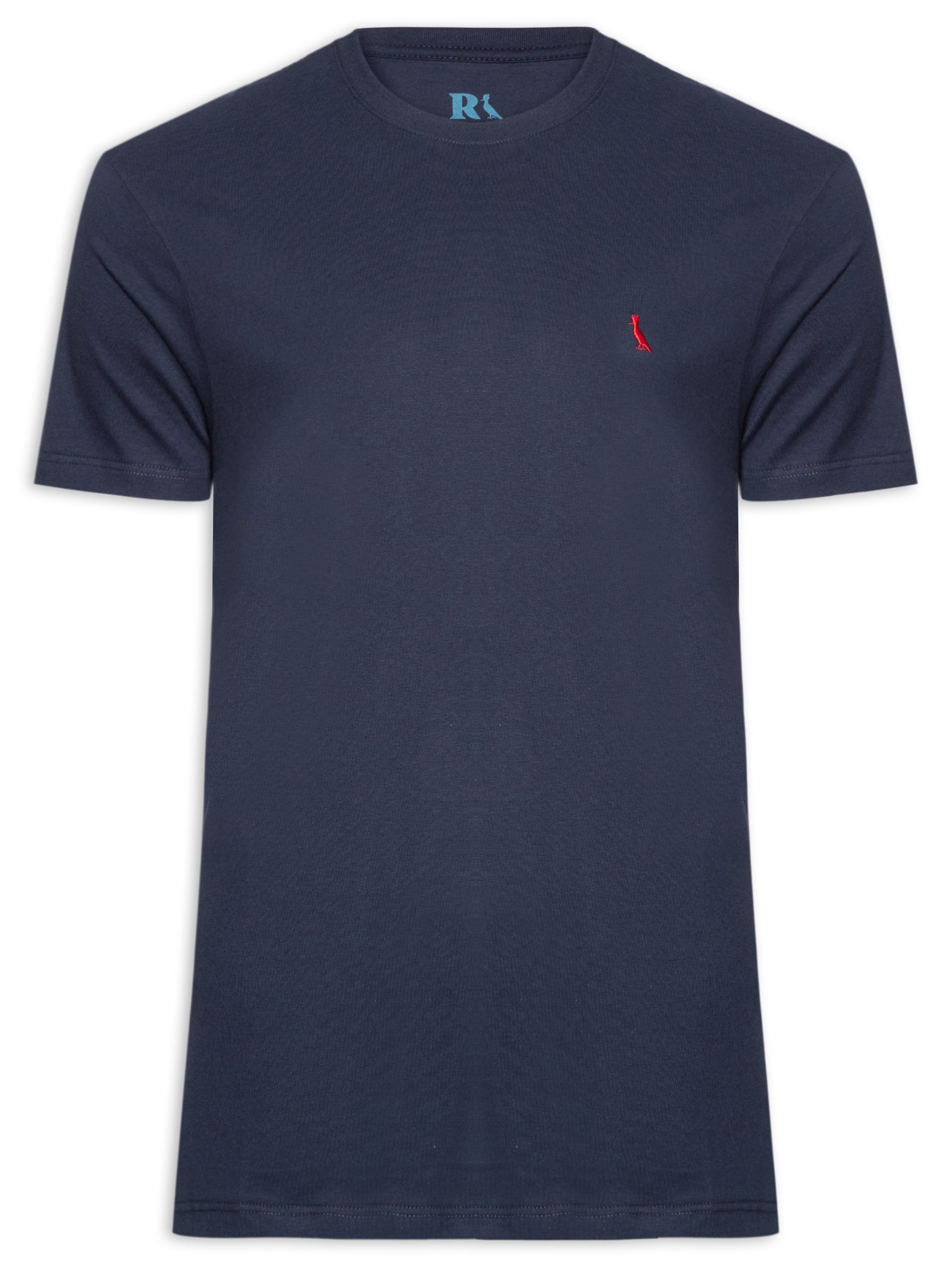 ?Camiseta Masculina Regular Pica Pau Vermelho Azul Reserva