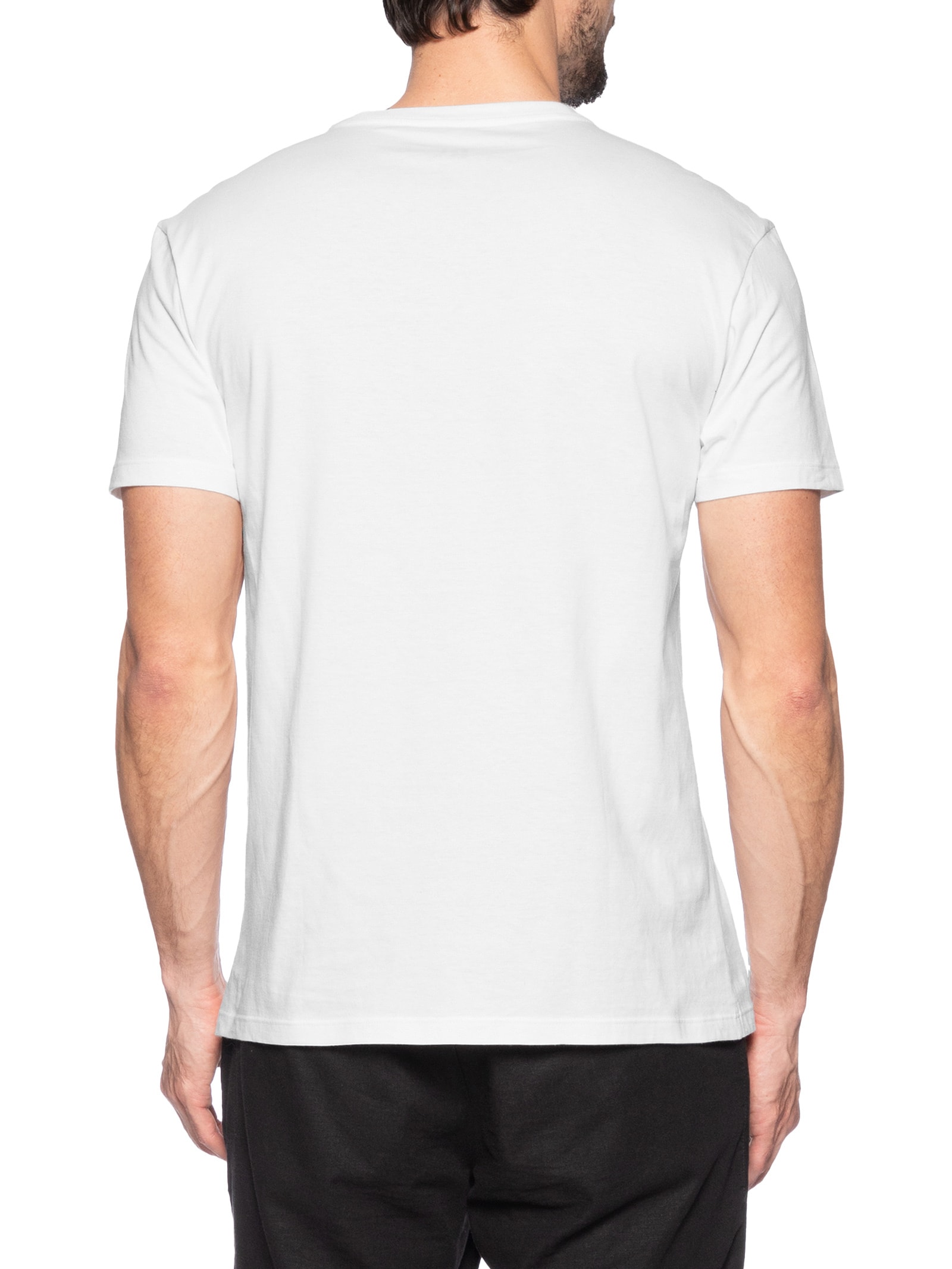 ?Camiseta Masculina Regular Pica Pau Vermelho Branco  Reserva