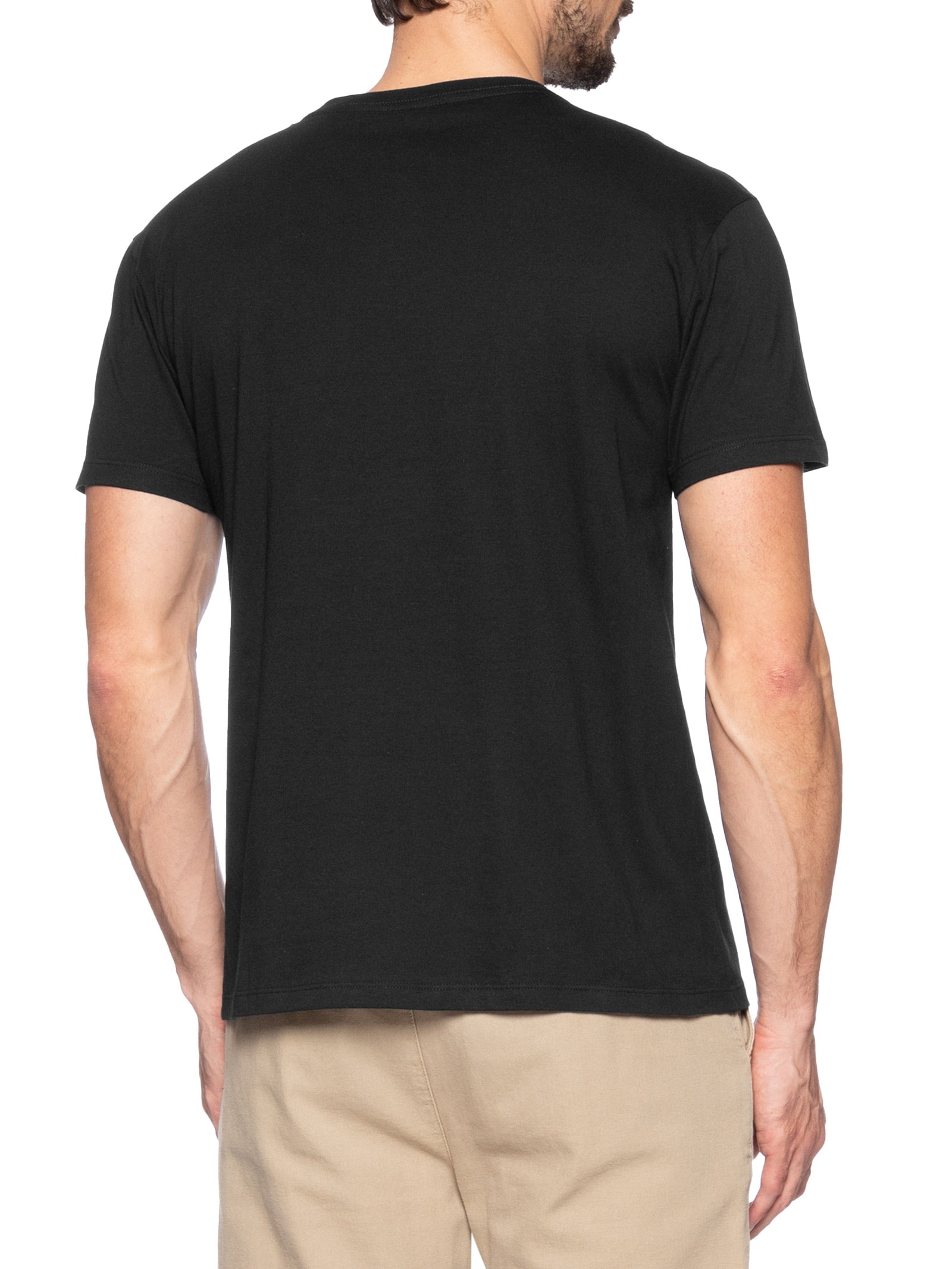 Camiseta Masculina Regular Pica Pau Vermelho Preto  Reserva