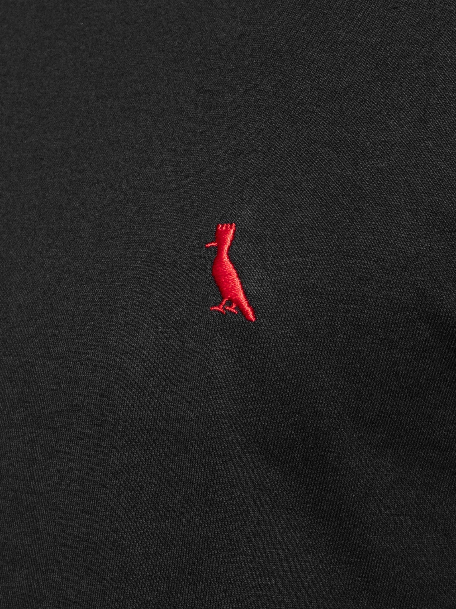 Camiseta Masculina Regular Pica Pau Vermelho Preto  Reserva