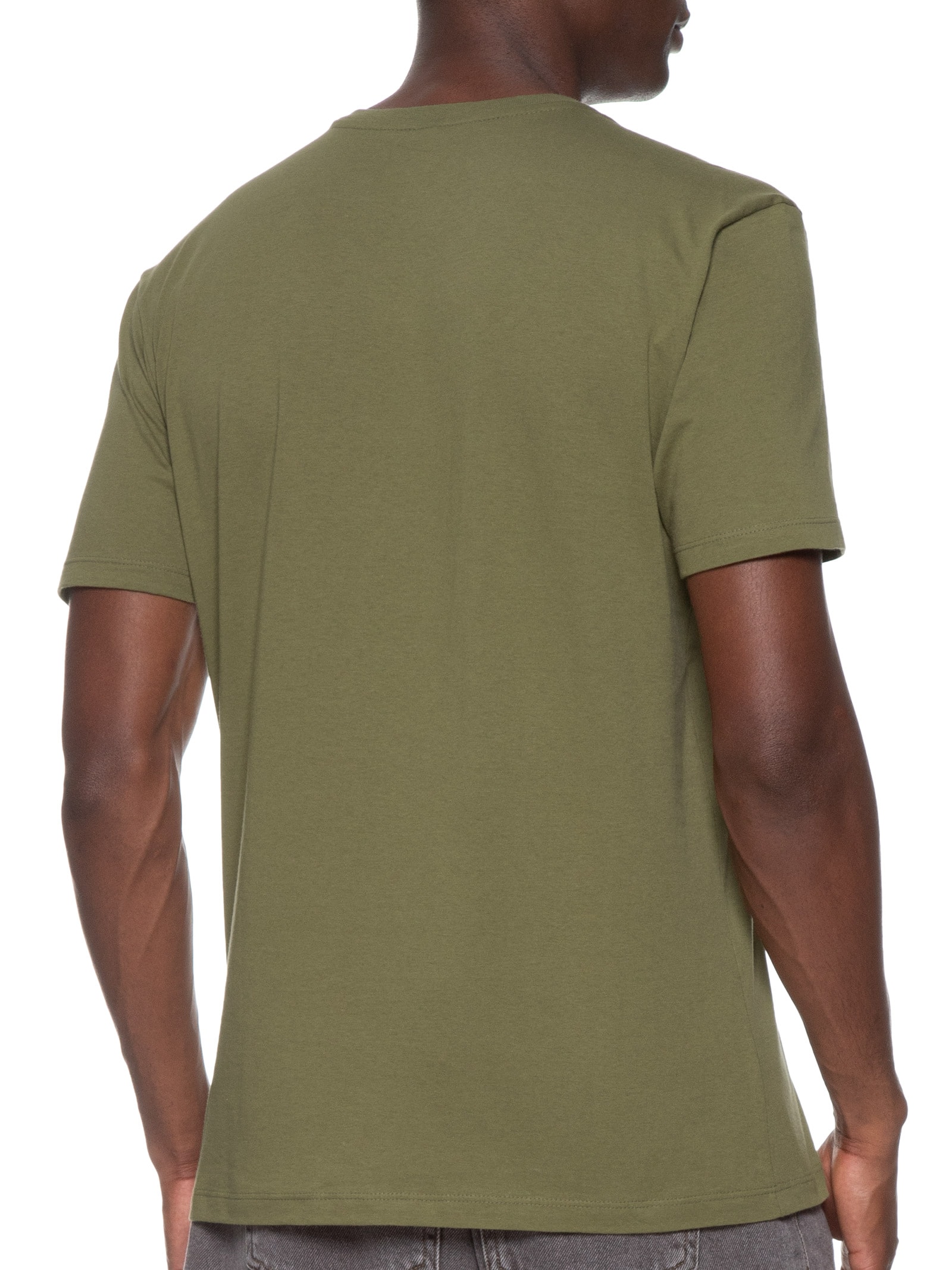 Camiseta Masculina Regular Rubber Verde John John