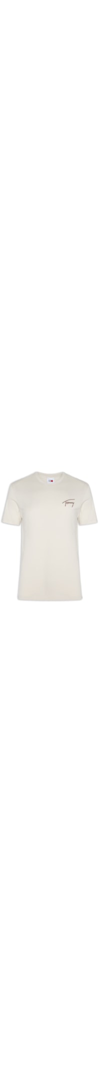 Camiseta Masculina Regular Signature Tee Ext - Bege