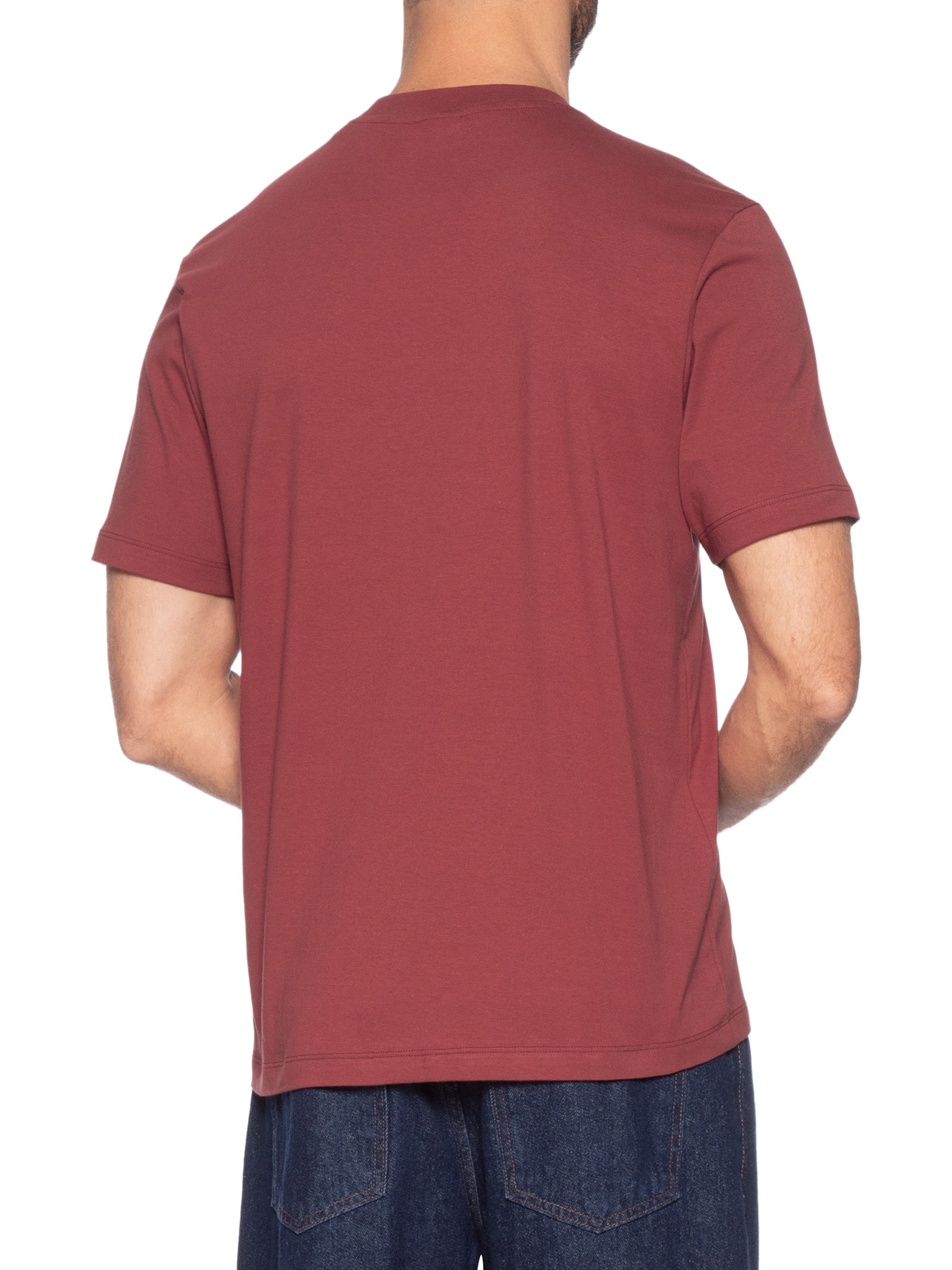 Camiseta Masculina Regular Sport Club Letter Vermelho Fila