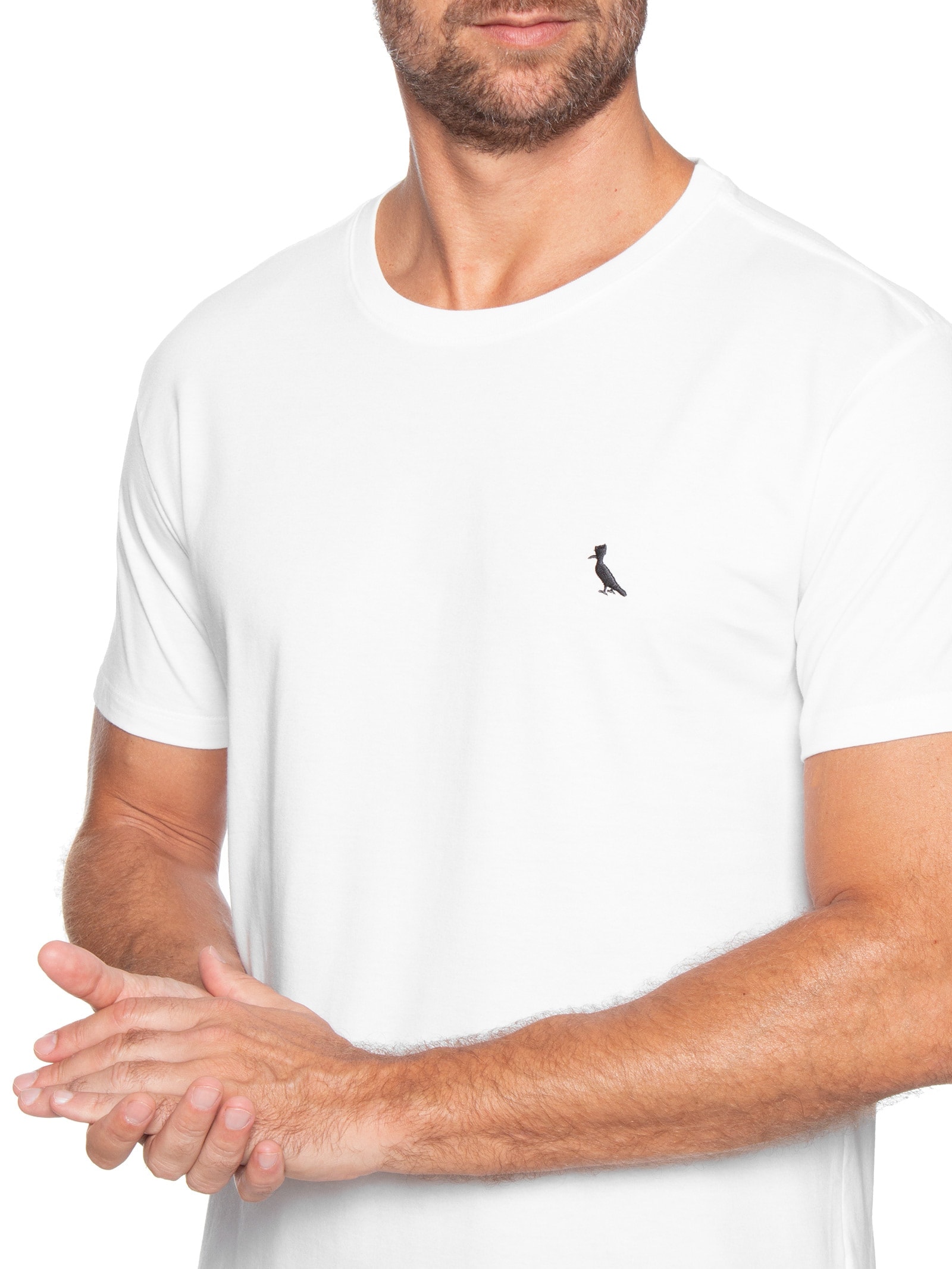 Camiseta Masculina Regular Vento Branco  Reserva