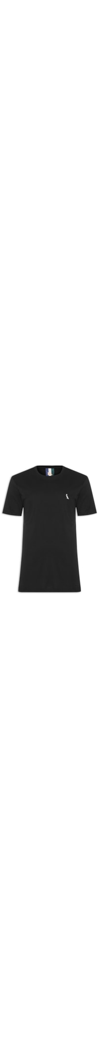 Camiseta Masculina Regular Vento - Preto