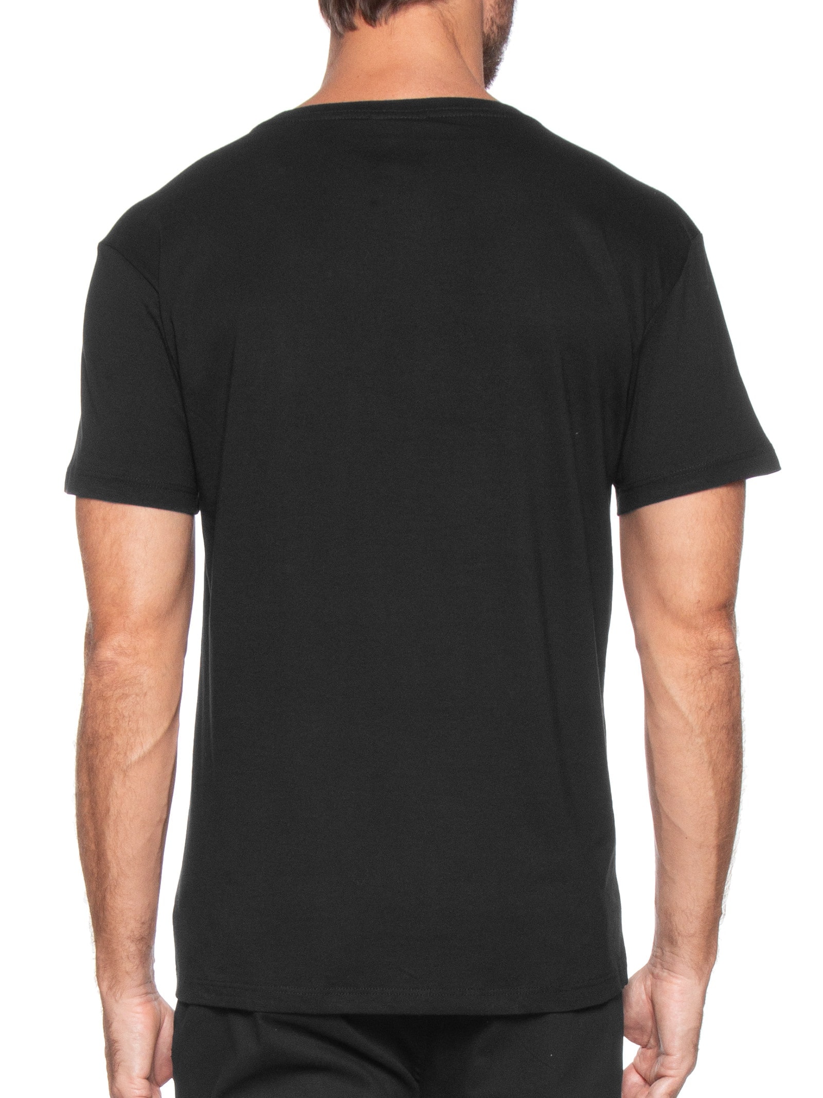 Camiseta Masculina Regular Vento Preto Reserva