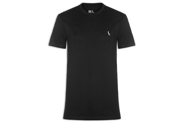 Camiseta Masculina Regular Vento - Preto