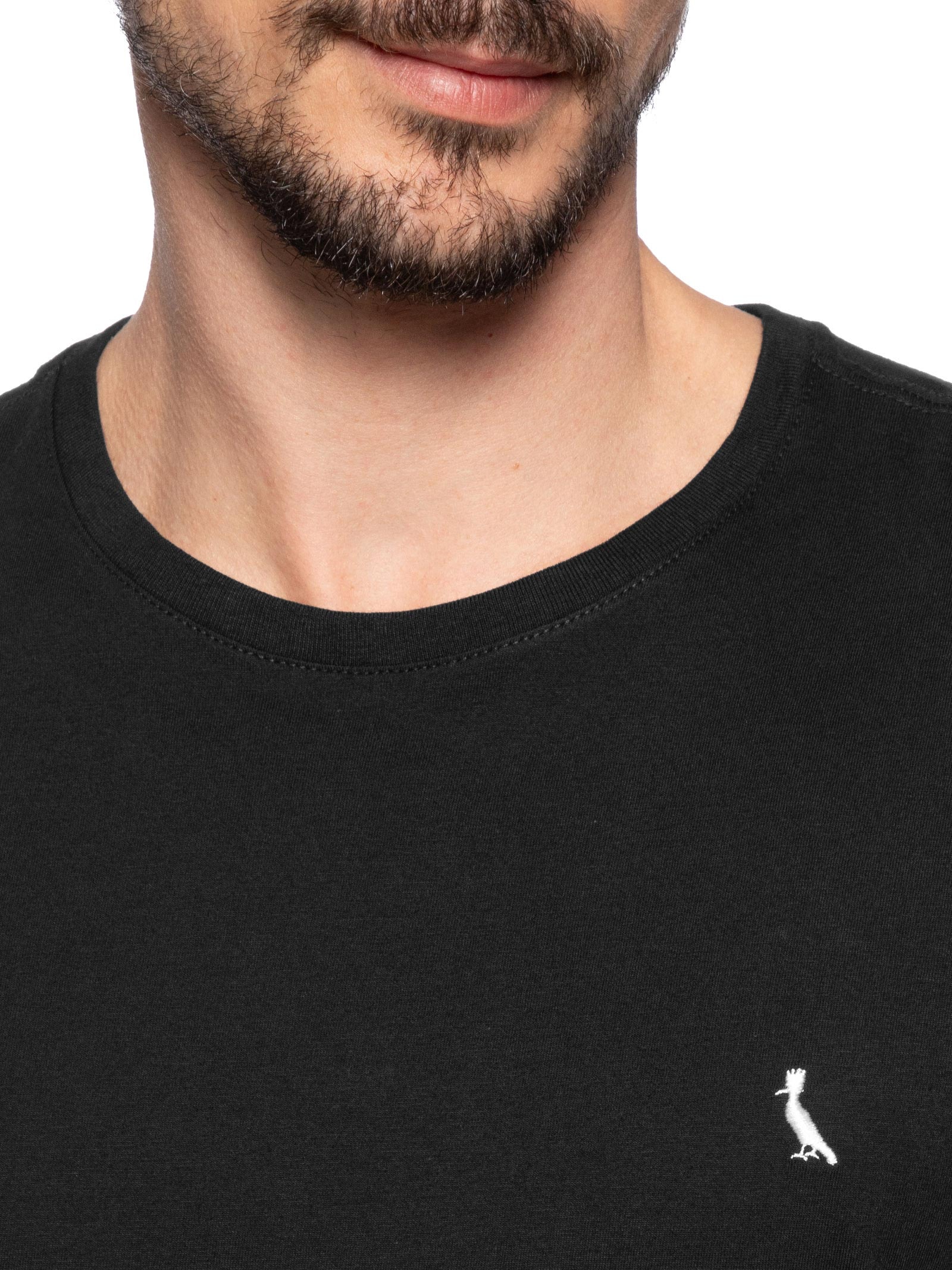 Camiseta Masculina Regular Vento Preto Reserva