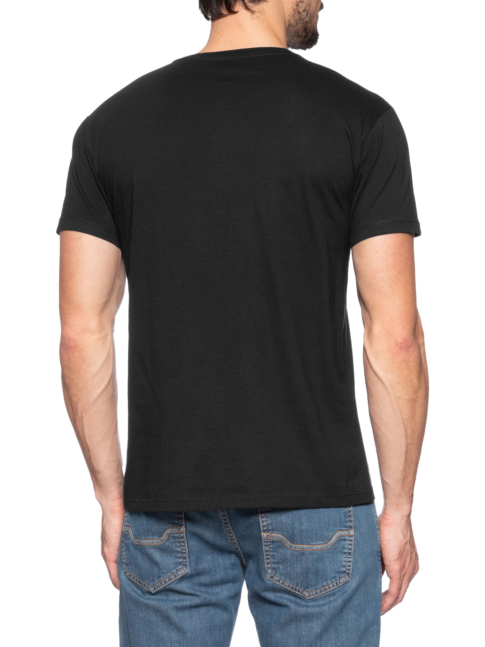 Camiseta Masculina Regular Vento Preto Reserva