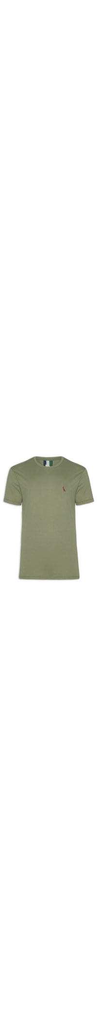 Camiseta Masculina Regular Vento - Verde