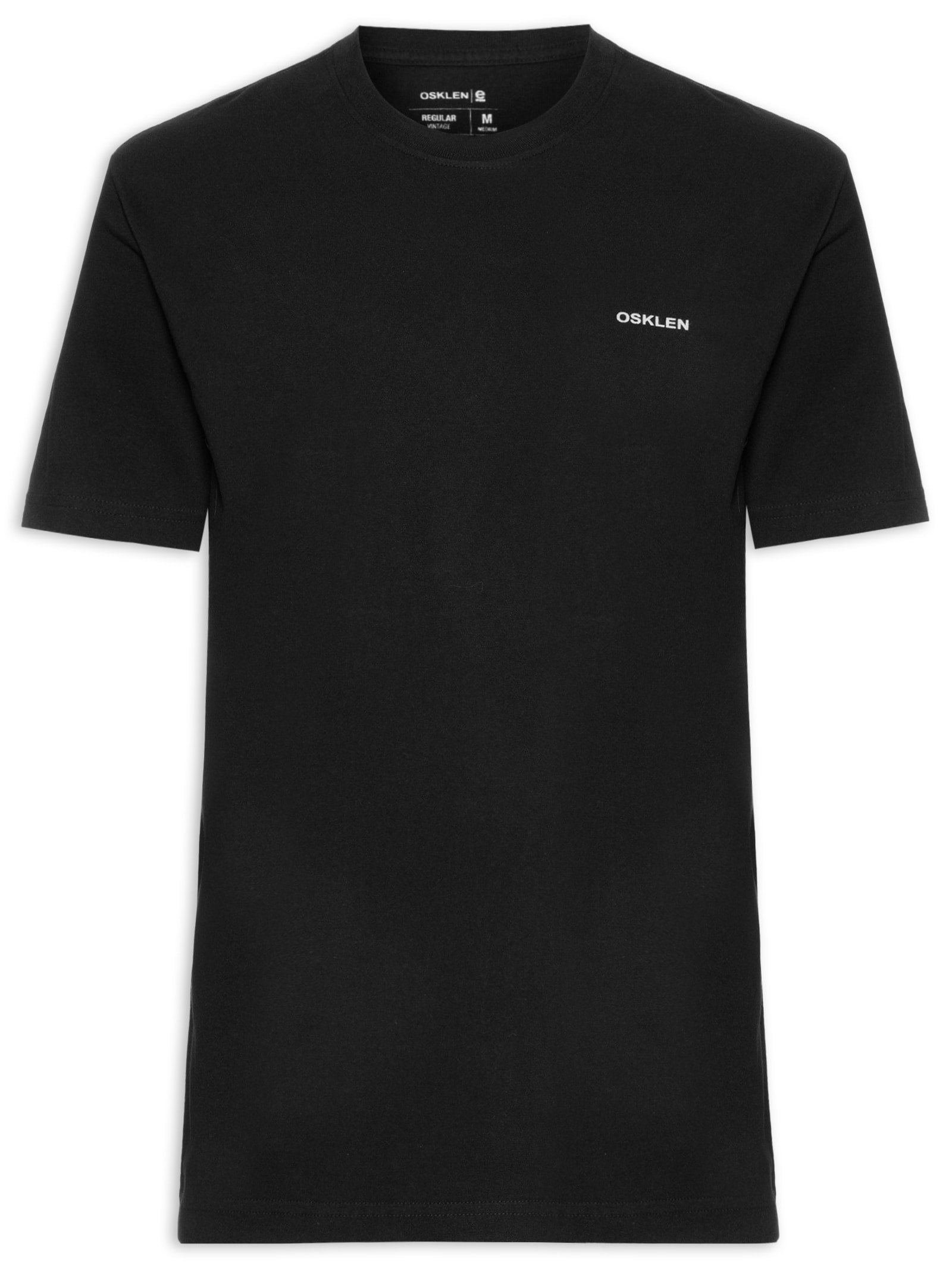 Camiseta Masculina Regular Vintage Insect Floral – Preto Osklen