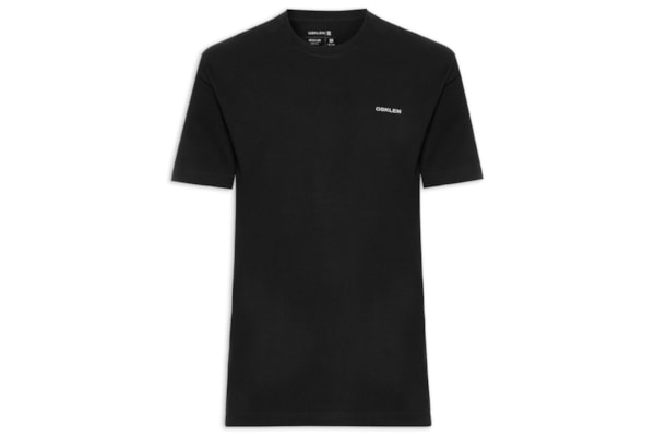 Camiseta Masculina Regular Vintage Insect Floral – Preto