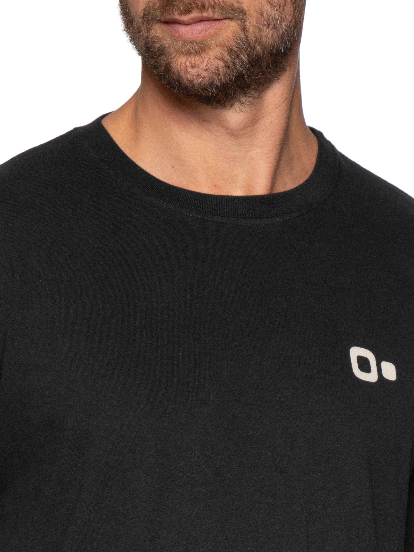 Camiseta Masculina Regular Vintage New icon Big Preto Osklen