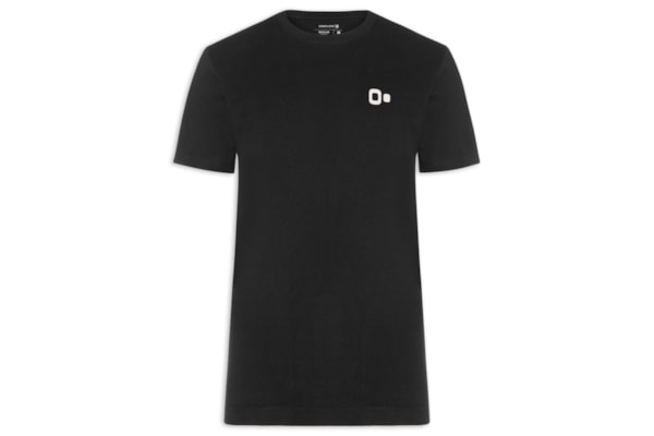 Camiseta Masculina Regular Vintage New icon Big - Preto