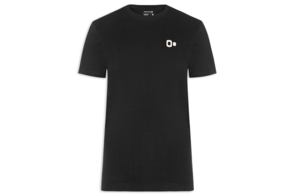 Camiseta Masculina Regular Vintage New icon Big - Preto