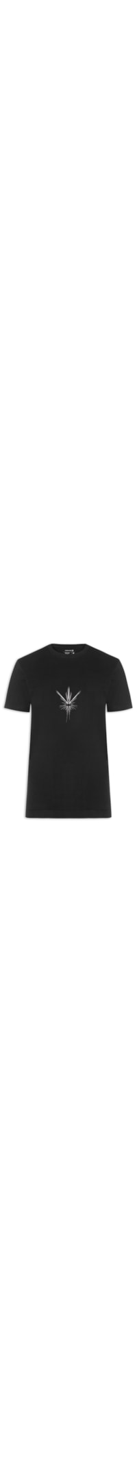 Camiseta Masculina Regular Vintage Surfing Star - Preto