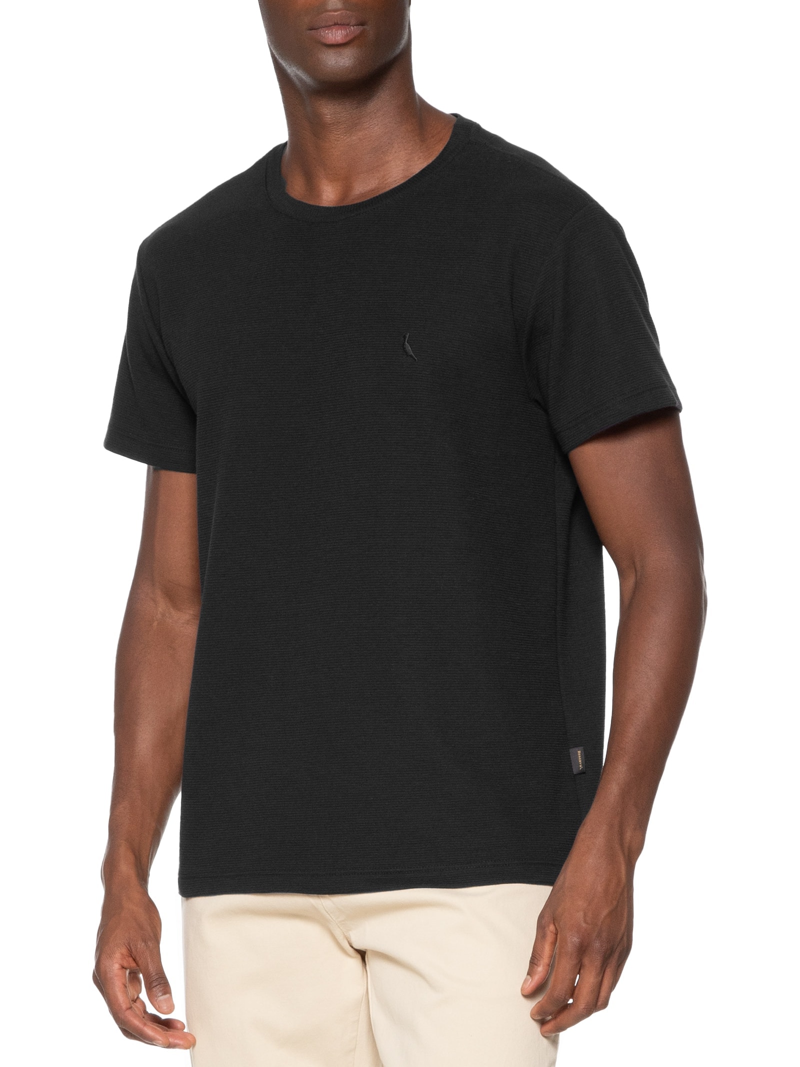 Camiseta Masculina Regular Wellen Preto Reserva