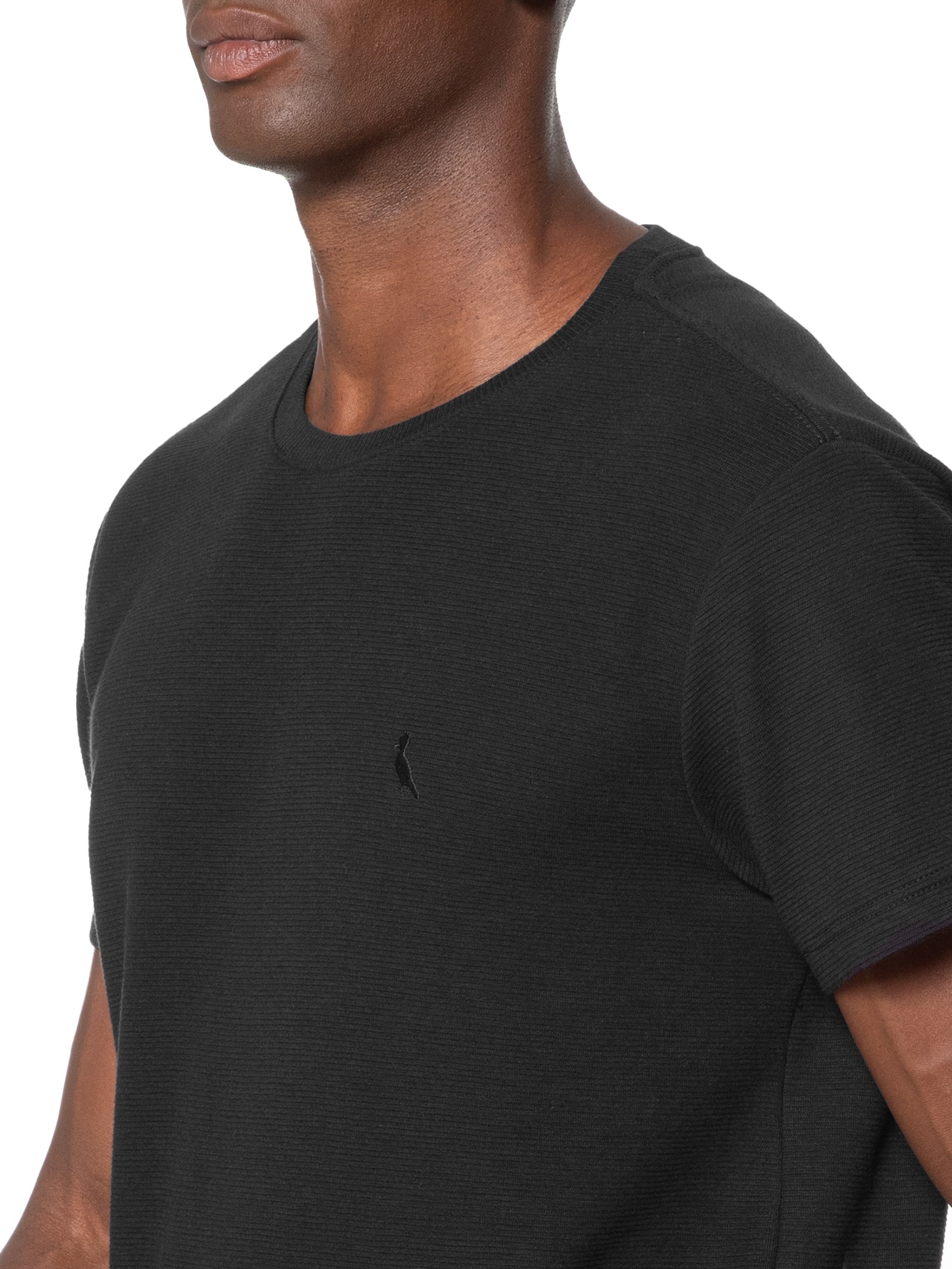 Camiseta Masculina Regular Wellen Preto Reserva