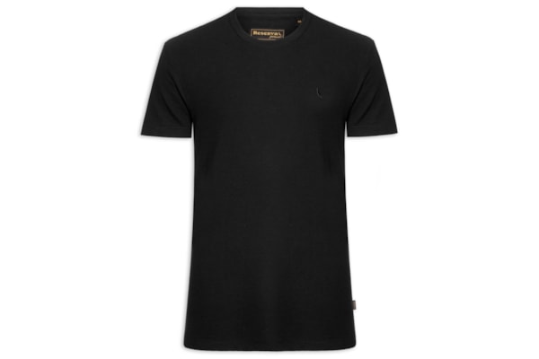 Camiseta Masculina Regular Wellen - Preto